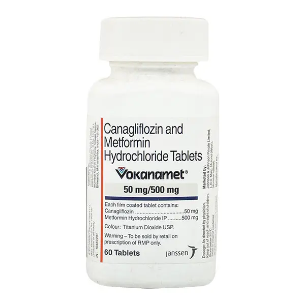 Vokanamet 50mg/500mg Tablet